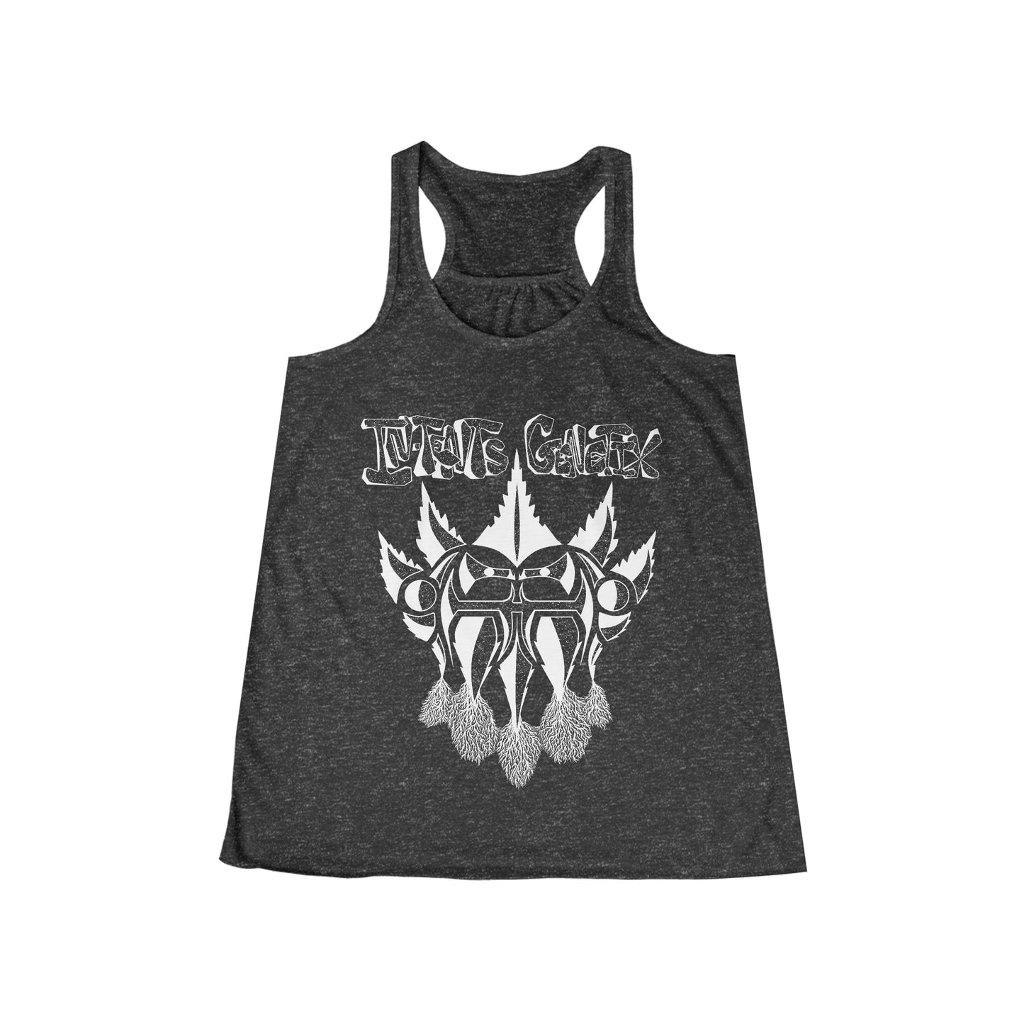 Season 3 White Logo Women's Flowy Racerback Tank