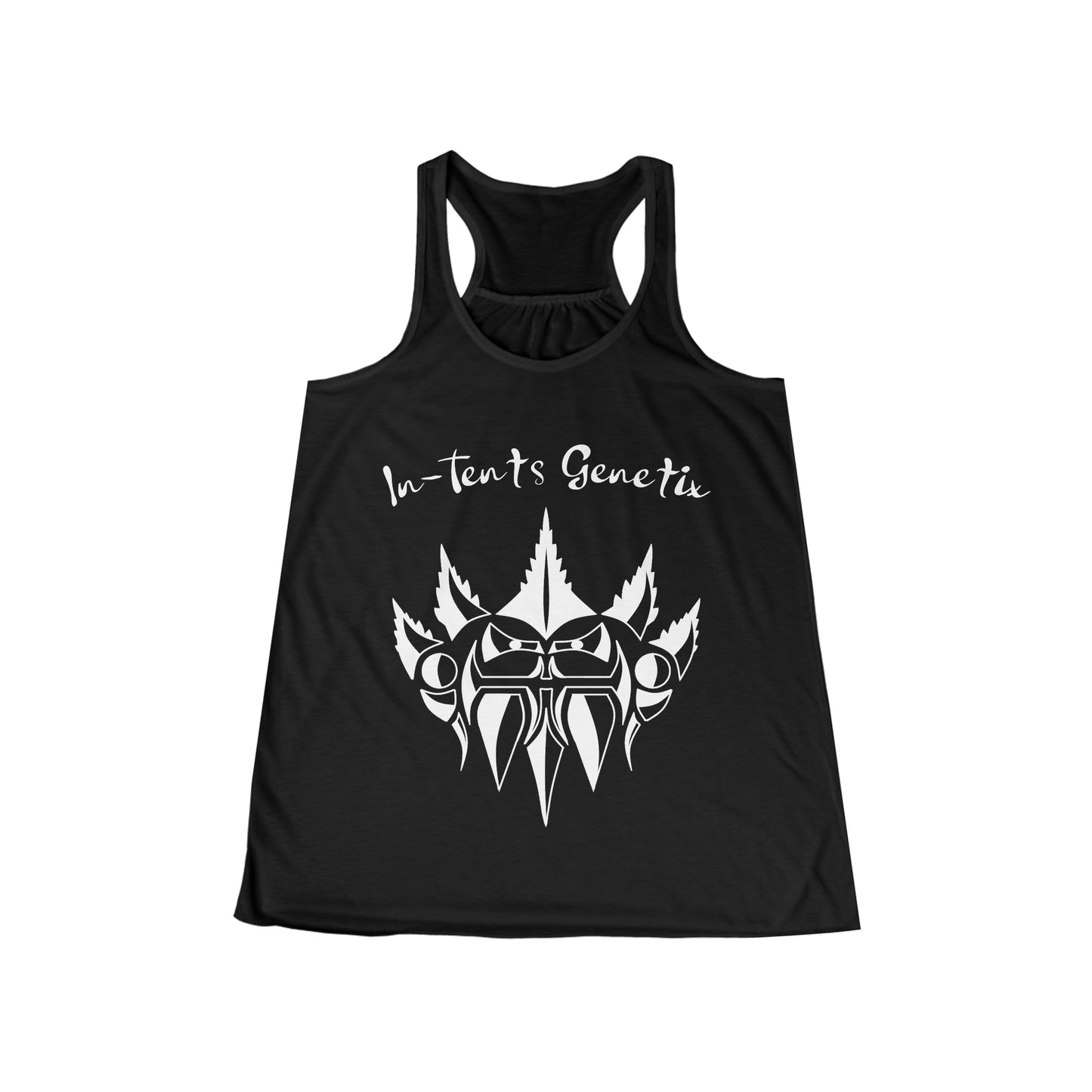 Season 2 White Logo Women's Flowy Racerback Tank