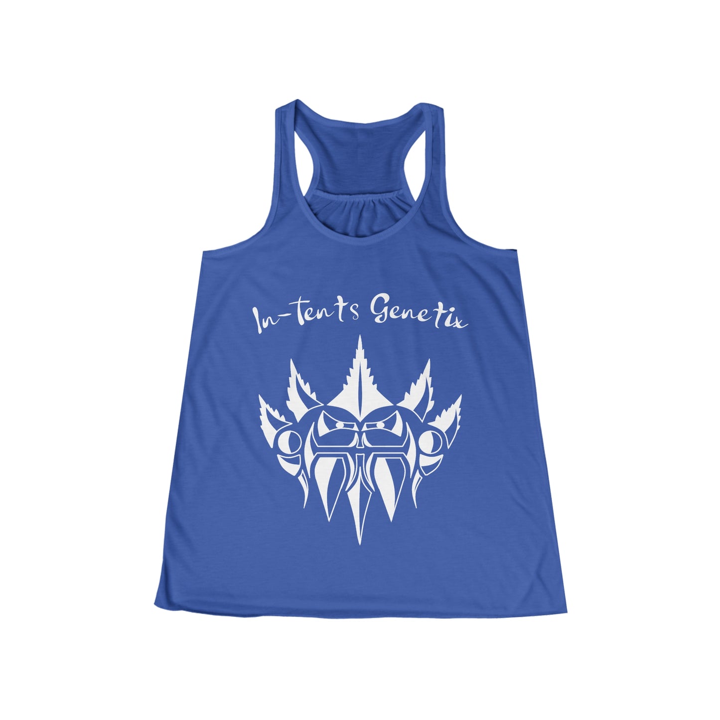 Season 2 White Logo Women's Flowy Racerback Tank
