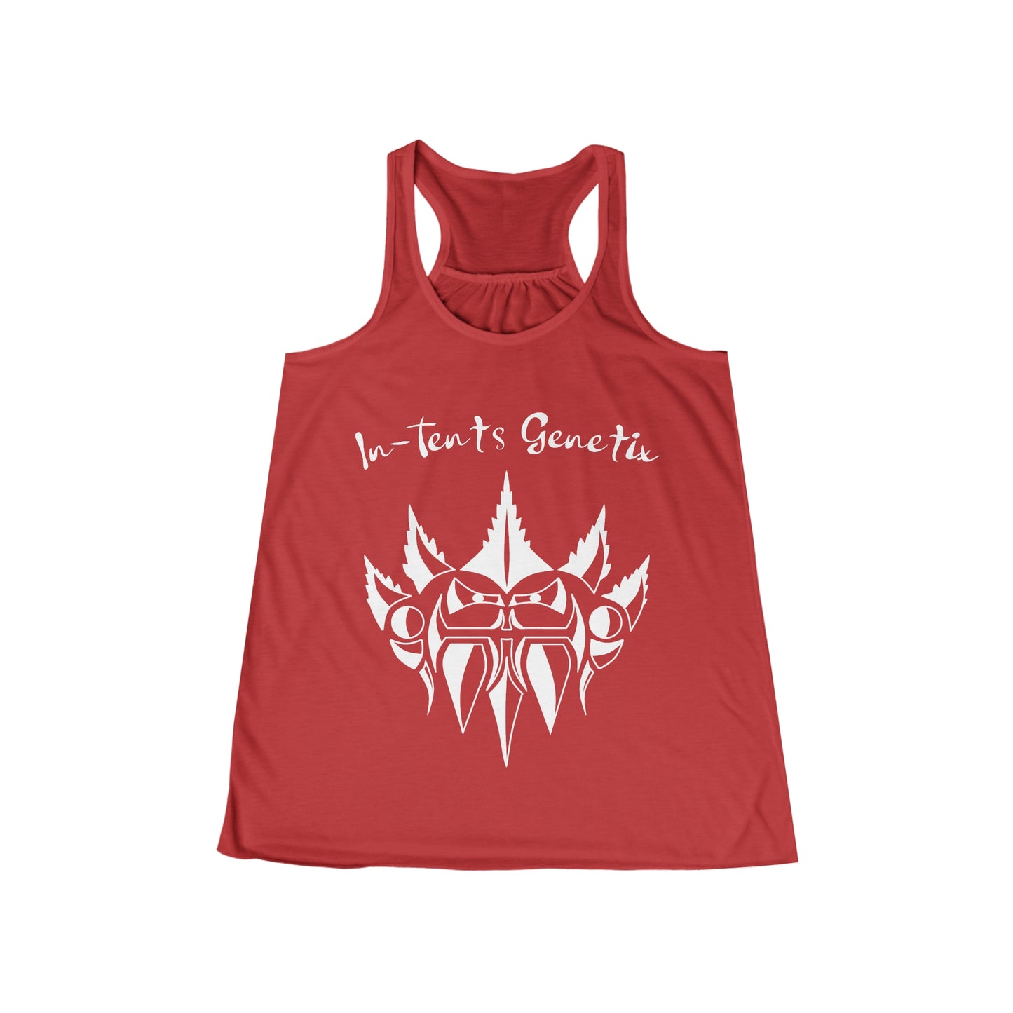 Season 2 White Logo Women's Flowy Racerback Tank