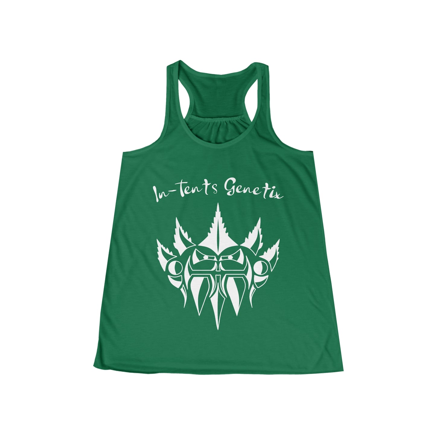 Season 2 White Logo Women's Flowy Racerback Tank