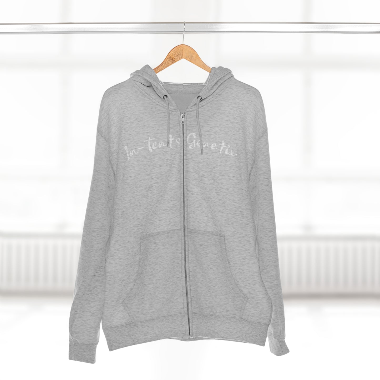 Season 2 White Logo Unisex Zip Hoodie