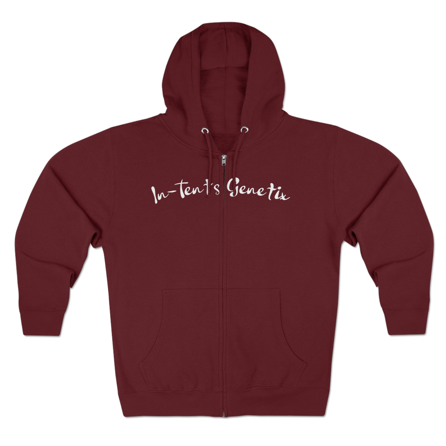 Season 2 White Logo Unisex Zip Hoodie