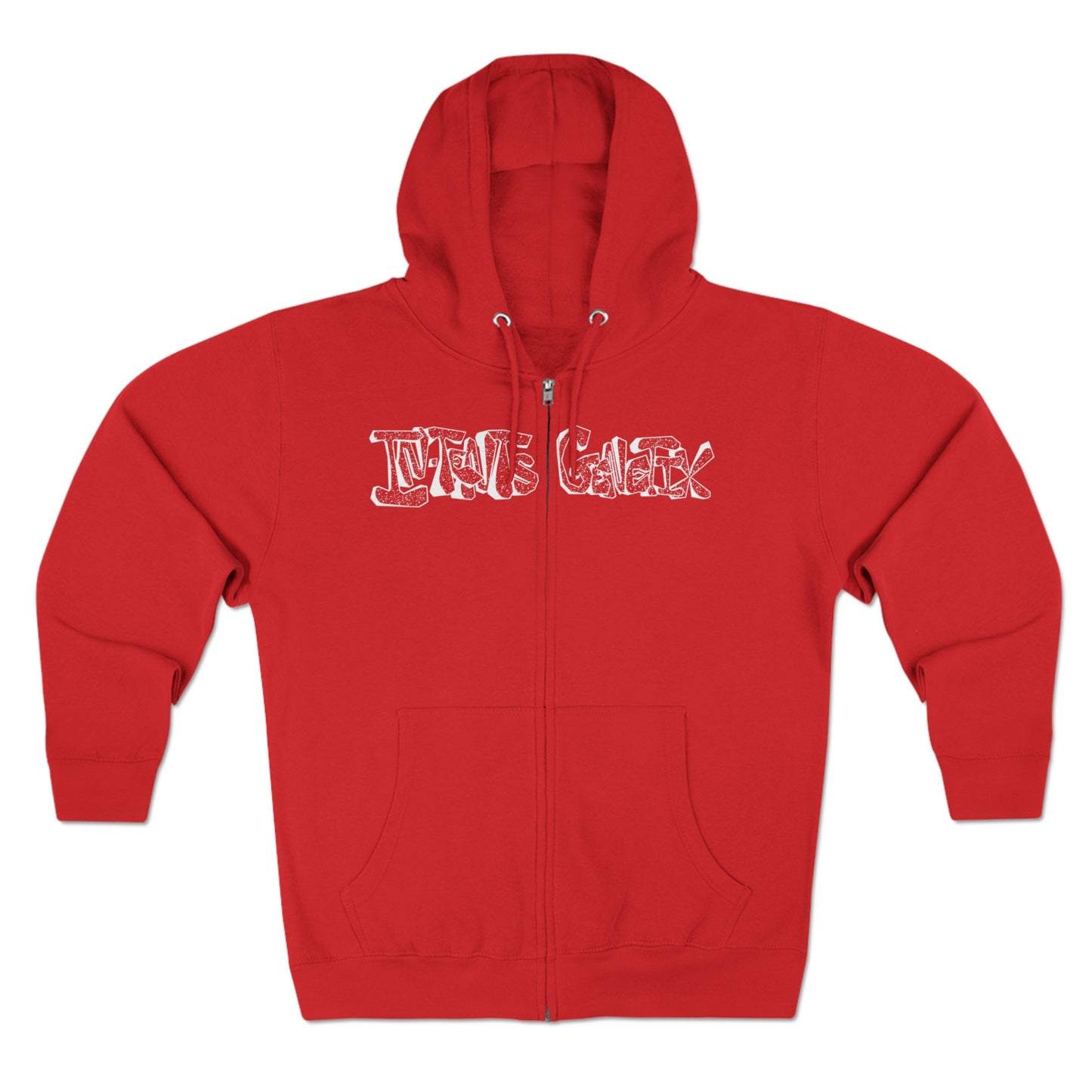 Season 3 White Logo Unisex Zip Hoodie
