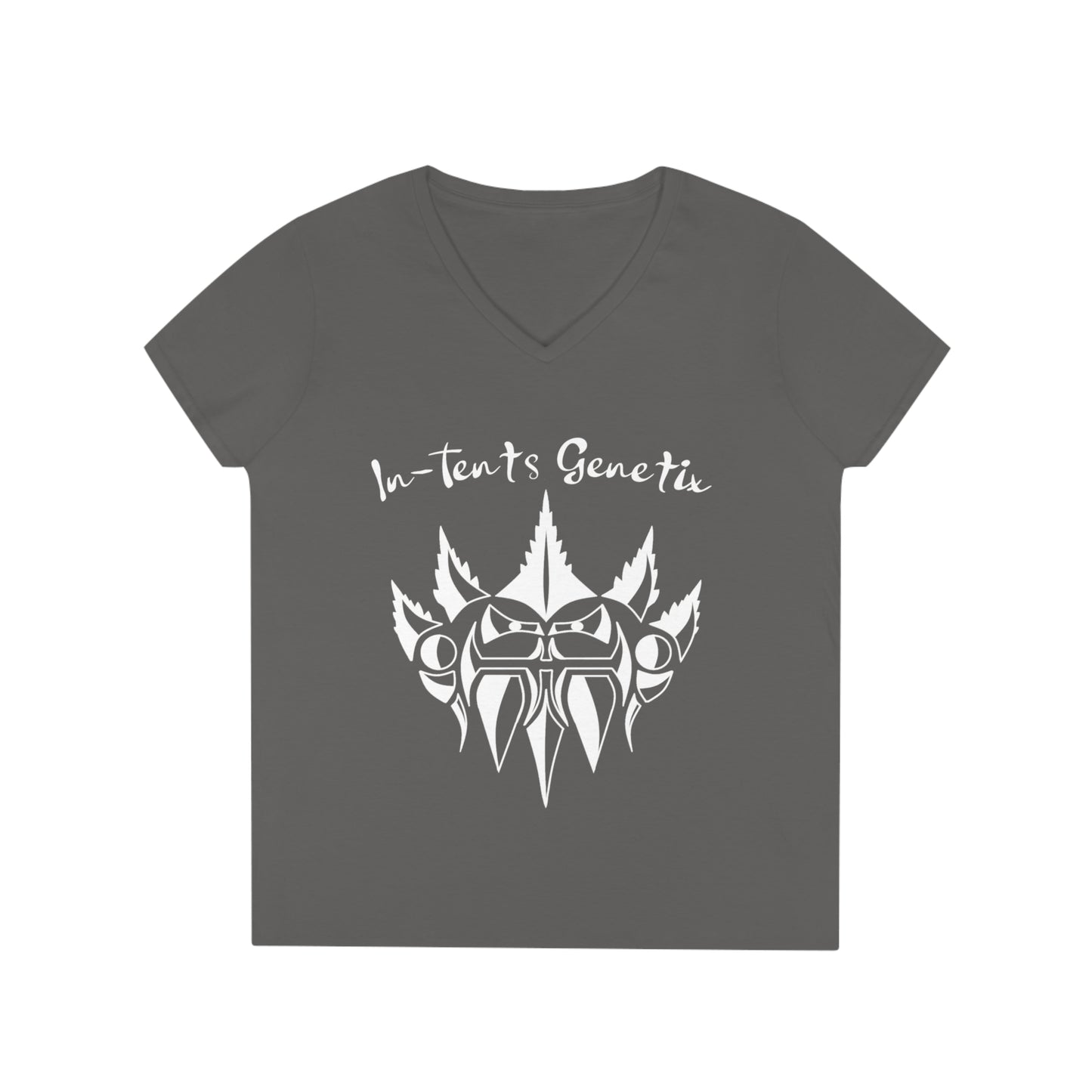 Season 2 White Logo Ladies' V-Neck T-Shirt