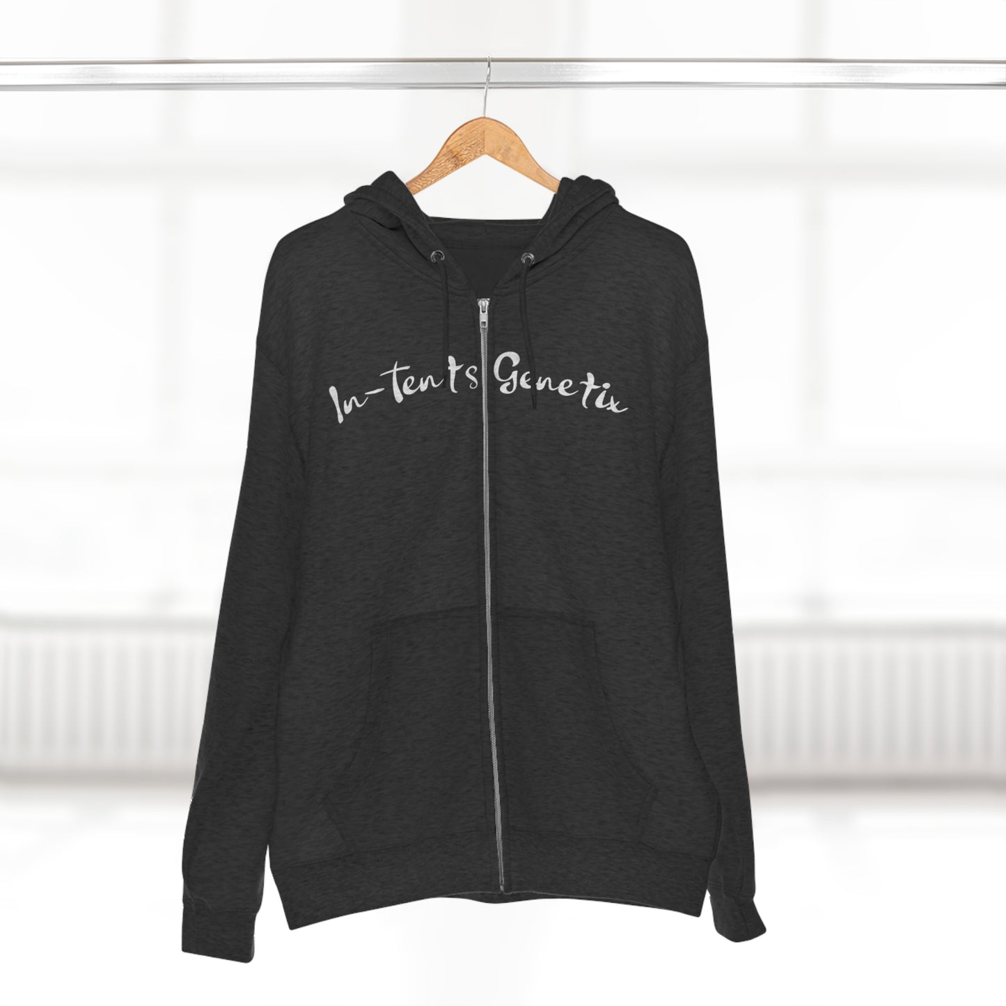 Season 2 White Logo Unisex Zip Hoodie