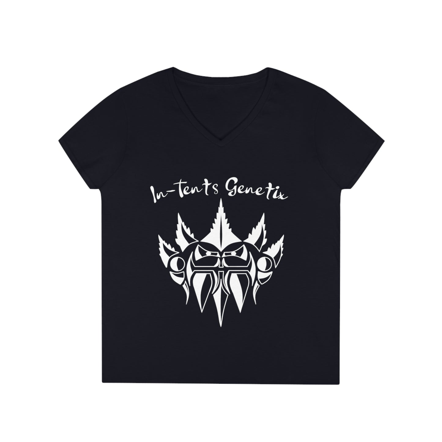 Season 2 White Logo Ladies' V-Neck T-Shirt